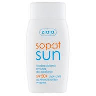 Vodeodolná opaľovacia emulzia SPF 50 Ziaja Sopot Sun 125 ml