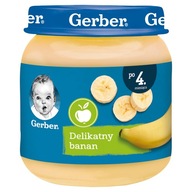 Gerber jemný banánový dezert pre bábätká 125 g