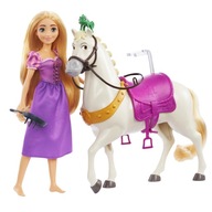 Bábika Rapunzel Tangled Bábika Disney Rapunzel a Maximus Bábika + kôň HLW23