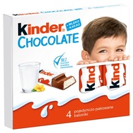 Tyčinky z mliečnej čokolády Kinder 50 g