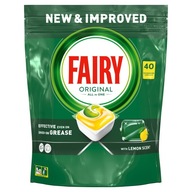 FAIRY All in One Lemon kapsule do umývačky riadu 40 ks