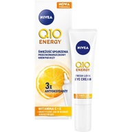 NIVEA Energetický očný krém proti vráskam Q10 15ml