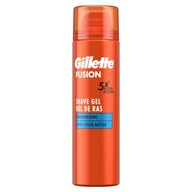 Gillette Fusion 5, gél na holenie, hydratačný, 200 ml