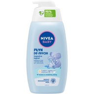 NIVEA BABY TEKUTÝ UMÝVACÍ KÚPEĽ PRE DETI OD 1 DŇA 450ml