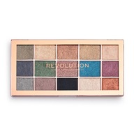 Paletka lisovaných metalických tieňov Makeup Revolution