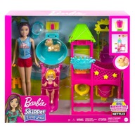 BARBIE BABY SKIPPER BÁBIKA S BABY ihriskom do vodného parku