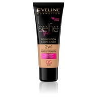 Eveline Cosmetics Selfie Time 05 Béžová podkladová báza na tvár 30 ml