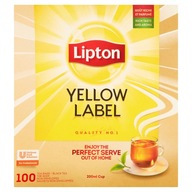 LIPTON Yellow Label čaj (100 obálok) čierny