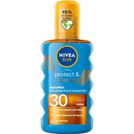 Opaľovací olej Nivea Protect & Bronze 30