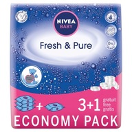 Vlhčené obrúsky NIVEA Baby Fresh & Pure