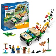 LEGO CITY PUCK-UP AUTO ZVIERATKÁ ŠETRENIE BLOKOV DARČEK