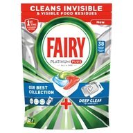 Fairy Platinum PLUS BLUE kapsule/umývačky riadu 38 ks