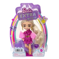 BARBIE EXTRA MINIS RUŽOVÁ KRÁĽOVNÁ BLONDE HJK67 BÁBIKA