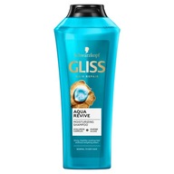 Schwarzkopf Gliss Aqua Revive šampón 3 x 400 ml