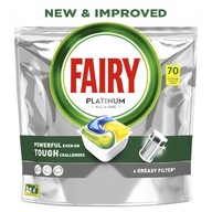 Fairy Platinum Lemon Kapsule do umývačky riadu 70 ks