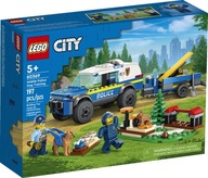 LEGO BRICKS City 60369 Výcvik policajného psa v teréne