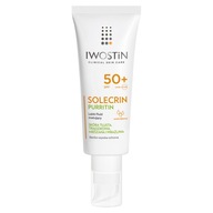 Iwostin Solecrin Purritin ľahký zmatňujúci fluid SPF 50+ 40 ml