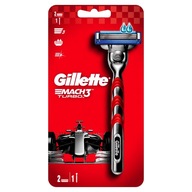 Holiaci strojček Gillette Mach3 Turbo / 2 kazety