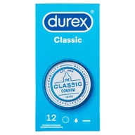 DUREX CLASSIC kondómy 12 kusov