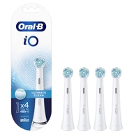 ORAL-B iO ULTIMATE CLEAN WHITE ELEKTRICKÁ KEFKA TIPY 4 ks