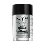 NYX FACE&BODY GLITTER BRILLANTS telové trblietky na tvár 07 ICE 2,5g