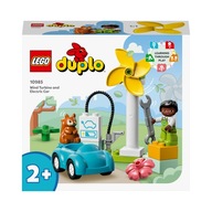 LEGO DUPLO 10985 Veterná turbína a auto