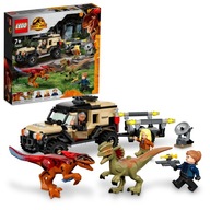 LEGO Jurassic Dinosaurs - Pyroraptor a Dilophosaurus Transport (76951)