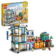 Lego 31141 Creator 3v1 Hlavná ulica Set Tehly Ebook 4v1