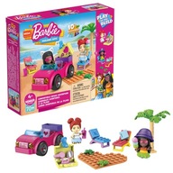 MEGA BLOKS BARBIE BLOCKS BEACHING V MALIBU 70 ks