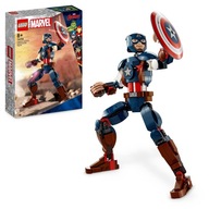 Postaviteľná figúrka LEGO Super Heroes: Captain America 76258