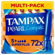 Tampóny Tampax Compak Super Plus s aplikátorom x72