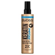 SYOSS Keratin Volume termoochranný sprej na vlasy 200ml