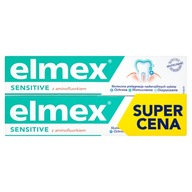 Zubná pasta Elmex Sensitive s 2x 75 ml DVOJBALENÍM