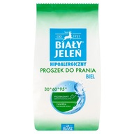 Hypoalergénny biely prací prášok WHITE DEER 1,5 kg