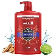 Old Spice Captain sprchový gél a šampón pre mužov 1000 ml