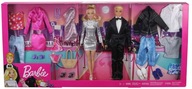 Bábiky Barbie a Ken so sadou oblečenia Mattel GHT40