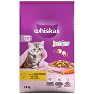 Whiskas Suché krmivo pre mačky Junior Chicken 1,4 kg