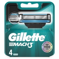 GILLETTE Náplne do holiacich strojčekov Mach3 Gillette 4 ks.