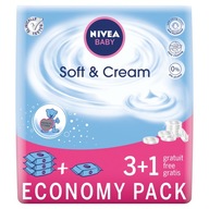 Vlhčené obrúsky NIVEA BABY 4 x 63 ks P1