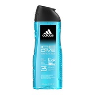 Sada sprchových gélov Adidas Ice Dive 400 ml