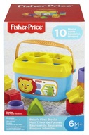 FISHER PRICE FAREBNÉ PRVÉ BLOKY VEDĽA NA TRIEDAČ BATOLIA FFC84