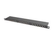 Patch panel Lanberg PPS6-1024-B 24 port 1U kat.6 e