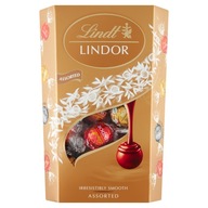 Lindt Lindor Rozmanité pralinky z mliečnej čokolády s orechmi 337g DARČEK