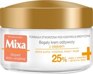 Bohatý výživný krém na tvár MIXA s pupalkovým olejom