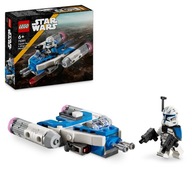 Sada Lego Star Wars Mikrostíhačka Y-Wing 75391 kapitána Rexe a elektronická kniha 4v1