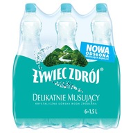 6 x Żywiec Zdrój Jemne perlivá voda 1,5 l