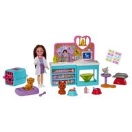 Bábika Barbie s doplnkami Mattel Chelsea Can Be Veterinarian