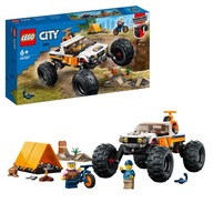 LEGO City 60387 Dobrodružstvá v terénnom aute 4x4 + PDF KATALÓG