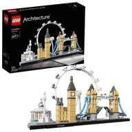 4v1 Lego Architecture 21034 London London City Set Tehly + e-kniha