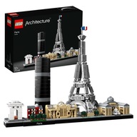 LEGO Klocki Architecture 21044 Paríž 649 ks. darček pre 12+ deti